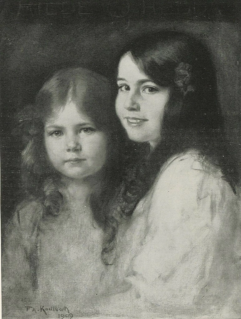 Ritratto di Hilde e Hedda, 1909
